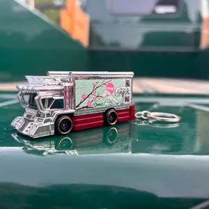 Costom Delivery truck Keychain