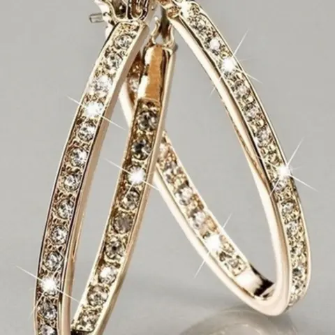 Ladies' cubic zirconia ring earrings, jewelry for daily wear, stylish jewelry, fashionable and elegant accessories, perfect gift choice, Circle Shape Earrings, Dangle Drop Earrings, Dangling Earrings, Shining Earrings, Dangly Earrings