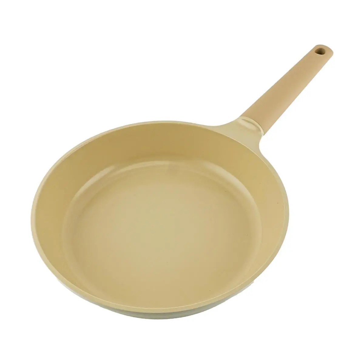 TRUECOOK 28cm Beige Ceramic Frying Pan - Non-Stick Skillet for Eggs, Steak & Stir-Fry TRUECOOK 28cm Beige Ceramic Frying Pan - Non-Stick Skillet for Eggs, Steak & Stir-Fry