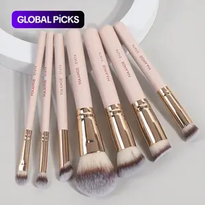 MAANGE Professional Cosmetic Brush Set, 7 Counts/set Multifunctional Makeup Brush Kit with Soft Bristles, Makeup Tools Gift for Women & Girl, Summer Makeup #TOP PICKS