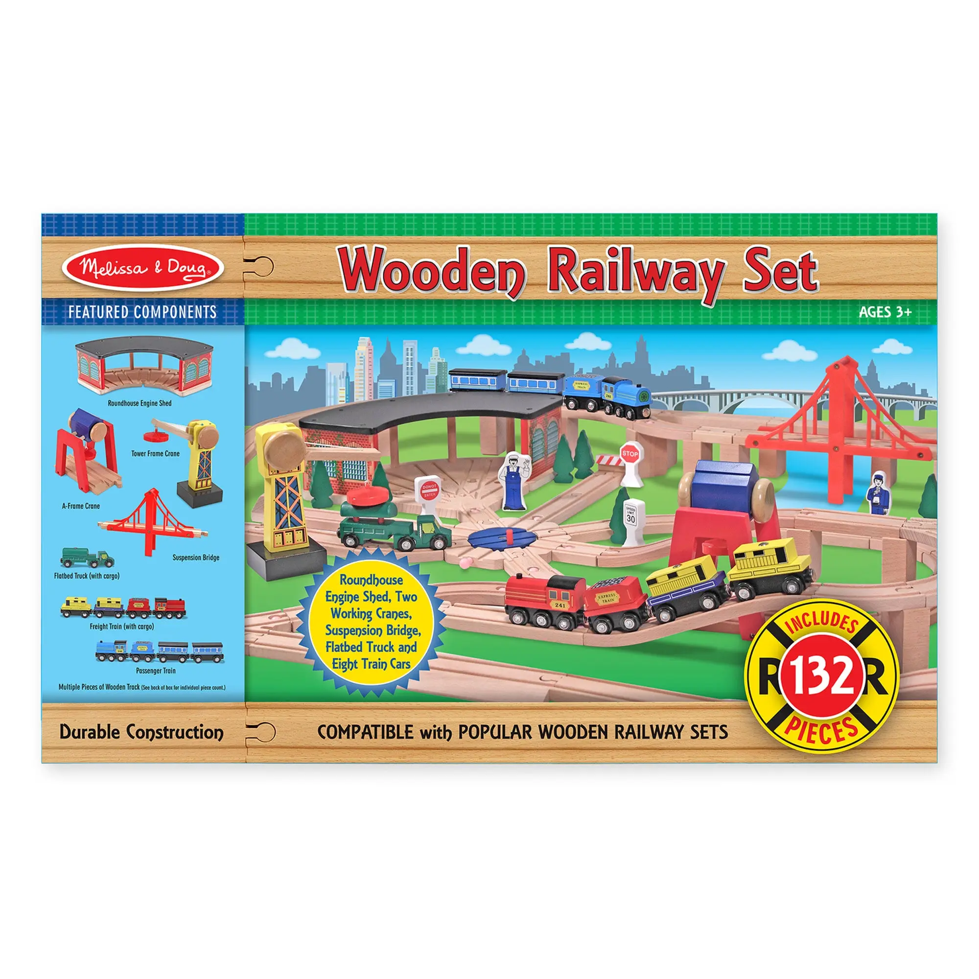 Wooden Railway Set Wooden Railway Set