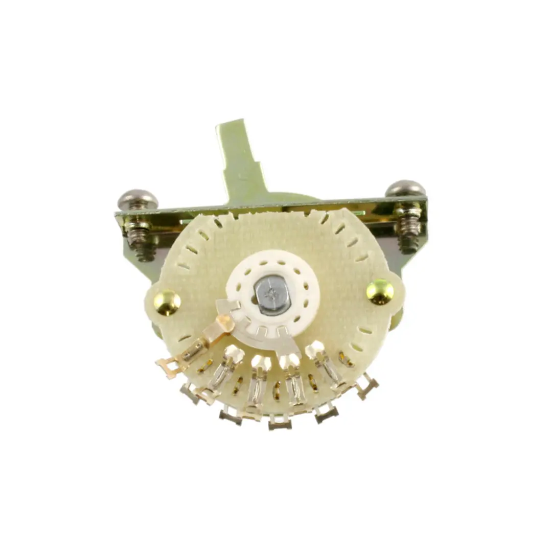Oak Grigsby 4-Way Blade Metal Switch for Telecaster®, Electrical Switch Accessory for Home Improvement Installation