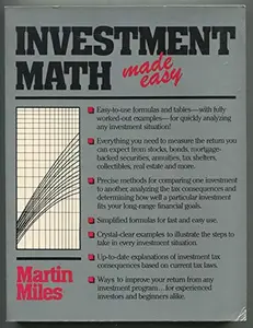 USED-Investment Math Made Easy by Martin J. Miles (Paperback)
