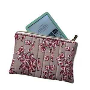 The Isabella Pouch - Jane Austen Inspired Kindle Sleeve, Padded E-Reader Pouch, Handmade Zipper Pouch