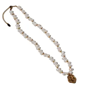 Vencie Waves Parel Necklace