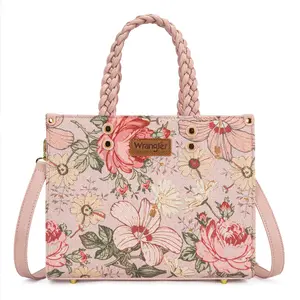 Wrangler Floral Print Medium Tote Bag for Women