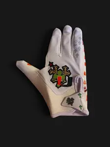 COLLEGE CHROME 1.0s GABOS SPEED FB GLOVES black