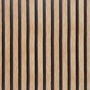 Natural Wood Peel and Stick Wallpaper Wood Slats - 17.3"x 120" Tan Self-Adhesive Waterproof Vinyl Removable Wall Paper for Wall Decor Bedroom