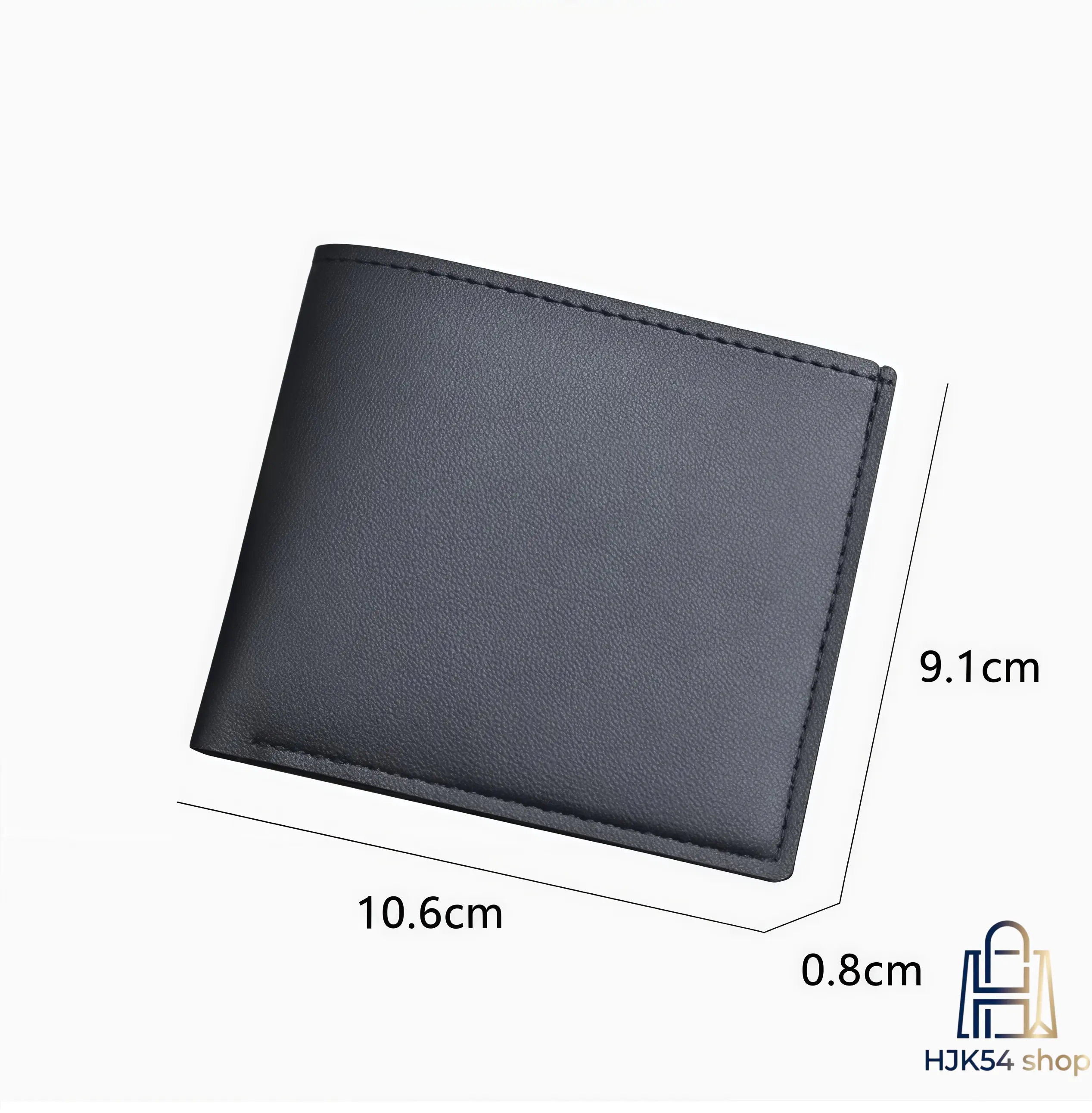Men's Minimalist Bifold PU Leather Wallet - Gender Neutral, Clean Look, Slim Profile Credit Card Holder, Lightweight Cash Organizer for Daily Use & Travel, Everyday Carry, Mens Wallet, Bifold Fold