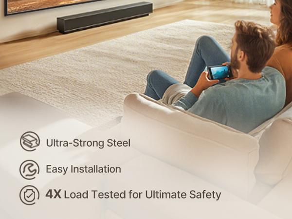 Ultra Slim TV Wall Mount for 37-95 Inch TVs | 1.1" Thin Low Profile Full Motion Bracket | Dual Swivel Articulating Arms with Tilt | Max VESA 600x400mm | Holds 132lbs | Fits 16"/18" Studs Ultra Slim TV Wall Mount for 37-95 Inch TVs | 1.1" Thin Low Profile Full Motion Bracket | Dual Swivel Articulating Arms with Tilt | Max VESA 600x400mm | Holds 132lbs | Fits 16"/18" Studs