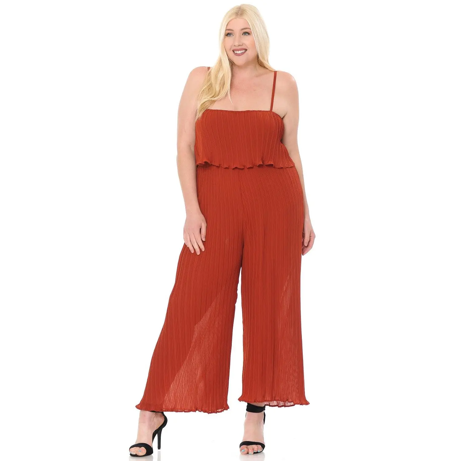 Cami Pleated Jumpsuit