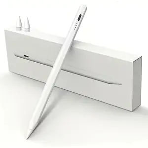 Touch-capacitive pen suitable for iOS and Android phones/tablets, universal capacitive touch stylus, rechargeable stylus, smooth writing, digital drawing tool, high sensitivity, fast charging and long-lasting battery life, suitable for drawing/games/editi