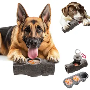 3-in-1 Freeze Bone for Dogs, Dog Chew Toys to Keep Them Busy, Peanut Butter Dog Toy for Small Medium Large Dogs