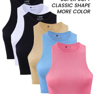 Multicolor Dailywear Solid Color Sports Vest