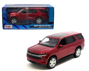 Maisto 1:26 2021 Chevrolet Tahoe – Red Diecast Model Car