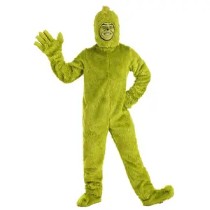Dr. Seuss Grinch Adult Open Face Costume Dr. Seuss Grinch Adult Open Face Costume
