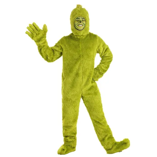 Dr. Seuss Grinch Adult Open Face Costume Dr. Seuss Grinch Adult Open Face Costume