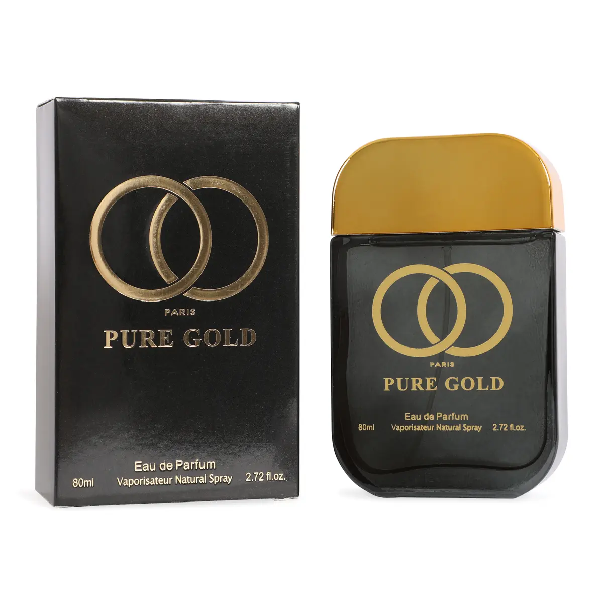 Paris Pure Gold Eau de Parfum Natural Spray Perfume for Women 80ml/2 ...