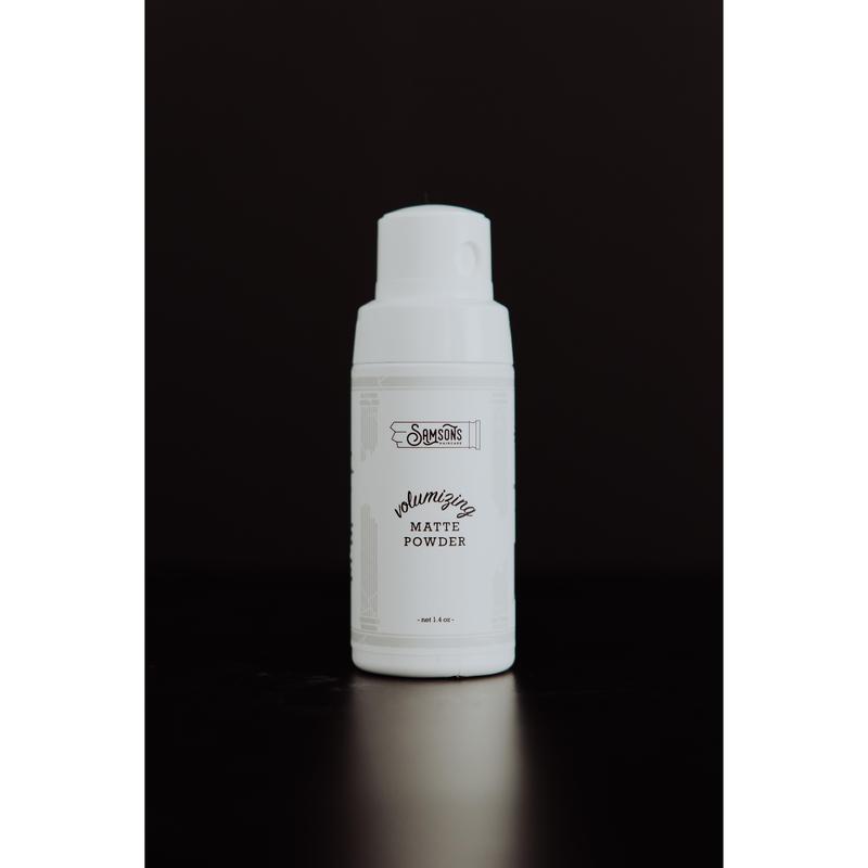 Samson's Volumizing Matte Powder for Effortless Styling and Hold