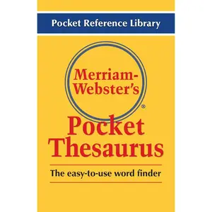 Merriam-Webster's Pocket Thesaurus -- Merriam-Webster - Paperback