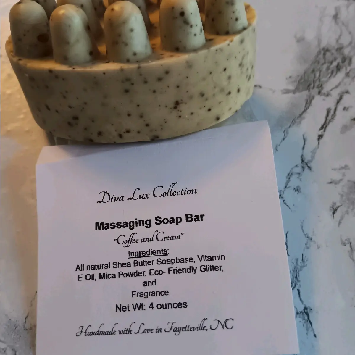 Coffee & Cream Messaging Soap Bar