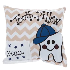 Boy's Chevron Tooth Pillow
