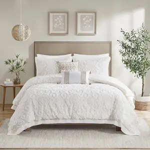 Valencia Ivory 3 Piece Comforter Set