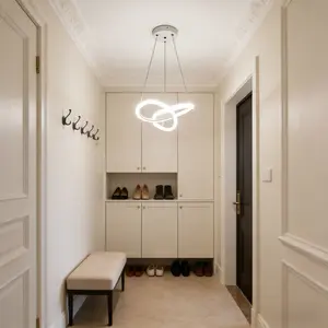 Mini Pendant Light: 1 Piece Aluminium Linear Light Fixture, 24cm/9.45-inch Mini Pendant Light, Three Colour Temperatures Adjustable,For Hallways, Corridors, Studies, Bedside Tables, Bedrooms, Indoor Decorative Lighting