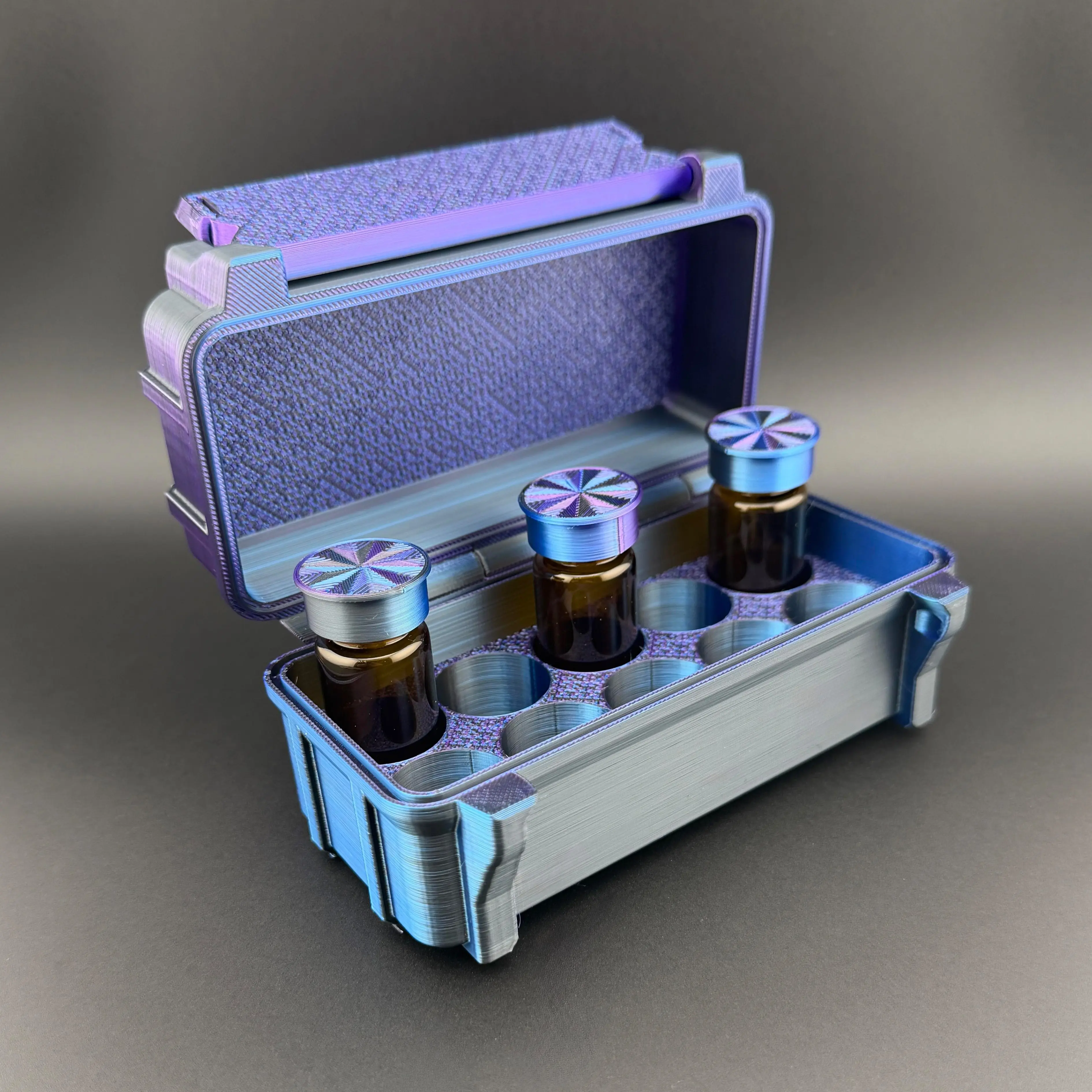 10 x 10ml Vial Peptide Case