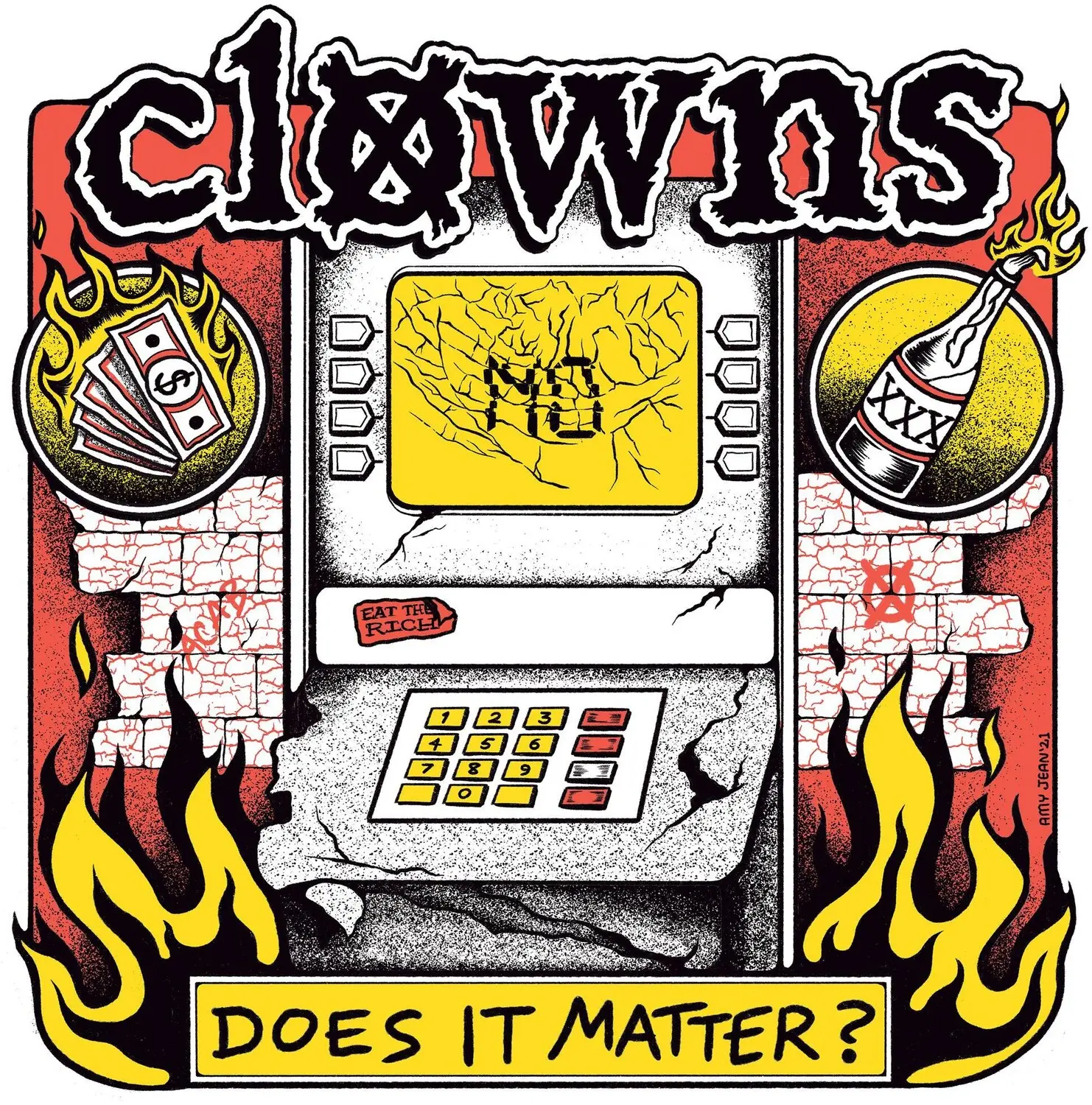 Clowns - Does It Matter?  [7-INCH SINGLE VINYL RECORD]