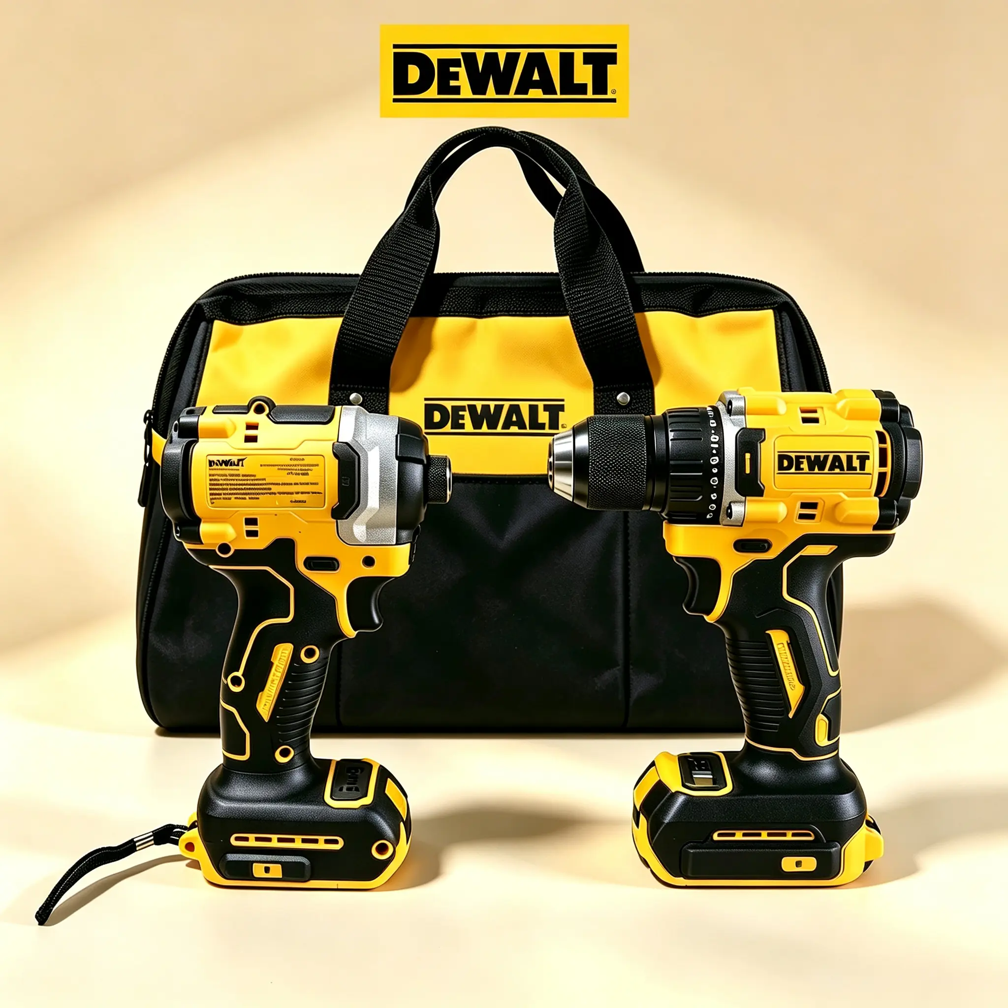 DEWALT 20V MAX Brushless 3-Tool Combo Kit - DCD805 Hammer Drill, DCF850 Impact Driver, Cordless Power Tool Set with Battery & Charger heavy