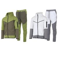 (2 Pack)Olive - White