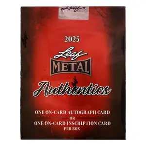2025 Leaf Metal Authentics Hobby Box