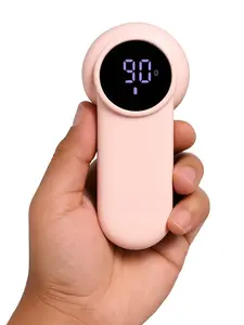 Rechargeable LED Digital Lint Remover with 3-Speed Metal Blade for Efficient Shaving Versatile Use and Robust Design