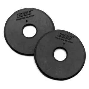 Jeffers Black Rubber Horse Bit Guards, Pair