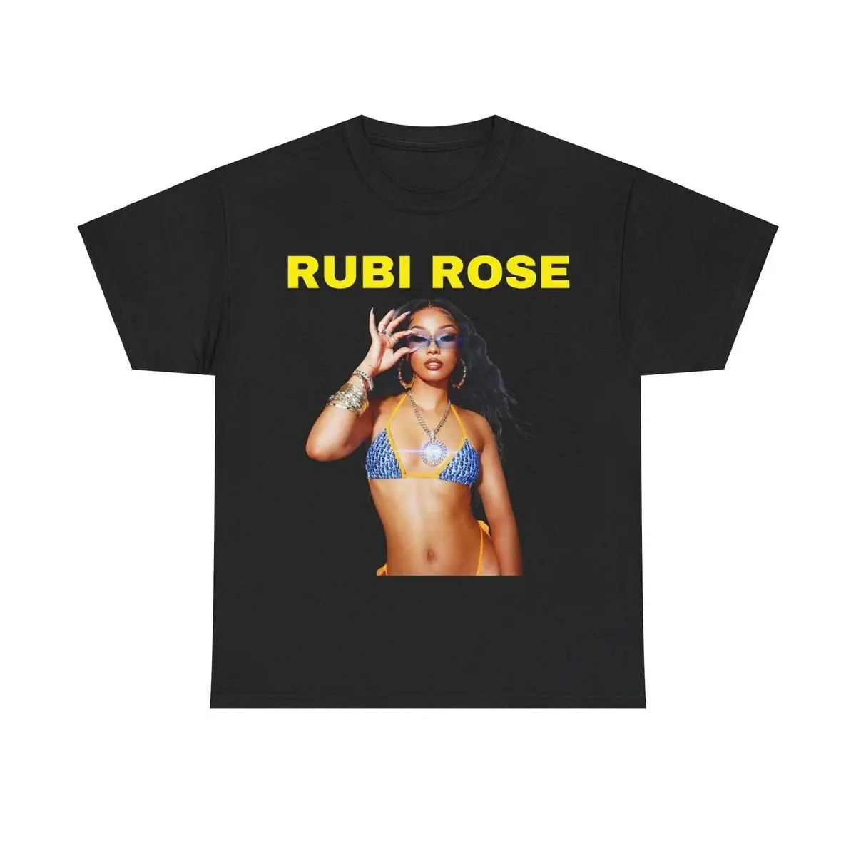 Vintage Rubi Rose T-Shirt, Hip Hop Graphic Tee, Unisex Heavy Cotton Shirt