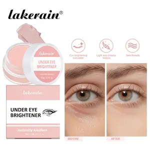 Under Eye Brightener & Dark Circle Concealer | Hydrating Eye Brightening Cream, Long-Lasting, Crease-Resistant, Waterproof | Instant Eye Lift & Face Highlighter for Tired Eyes, Dark Circles, Shadows Foundation Hyaluronic Makeup Smooth Cosmetic Cosmetic