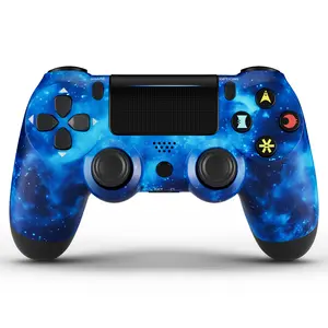 ISHAKO Wireless PS4 Controller For PS4/PS3/PC/Android/iOS, With Double Vibration, Six Axis Gyro, Motion sensing, Touch Pad, Speaker, Gamepad, PS412