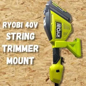 RYOBI 40V String Trimmer Wall Mount Hanger (for Model #RY40HPST01K)