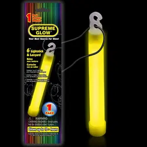 6 Glow Stick - Yellow