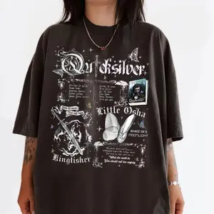 Little Osha Butterfly Shirt, Quicksilver Shirt, Kingfisher Book, Saeris Fane Shirt, Quicksilver Fan, Bookish Graphic Tees