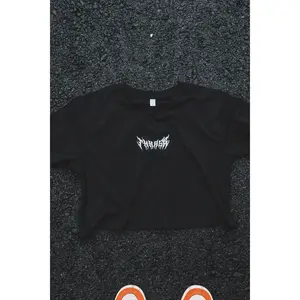 Essentials Embroidered Crop Top