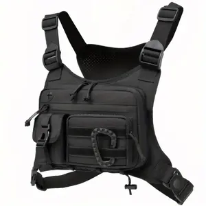 1pc Outdoor Travel Chest Bag Outdoor Tactical Chest Bag Running Sports Chest Bag Men's Chest Bag Leisure Travel Cycling Outdoor Adventures