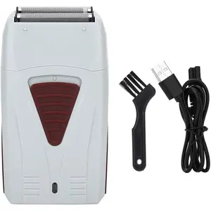 Electric Shaver, USB Rechargeable Wet Dry Foil Beard Trimmer Kit with Travel Case for Men's Hair Grooming