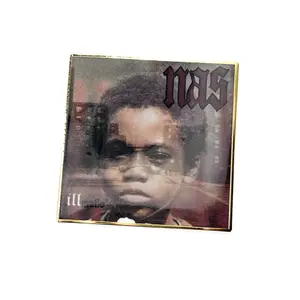 Nas Vinyl Album Pin - 90s Era Inspired Collectible for Fans of Nas and the 90s Era - Unique Wearable or Collectible Piece