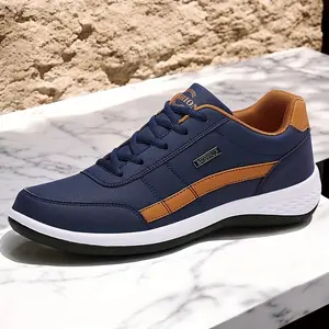 2025 Height Increase Thick Bottom Spring Large Men'S Shoes Anti Slip, Wear Resistant, Fashionable And Versatile Skateboarding Shoes