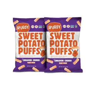 Cinnamon Churro Sweet Potato Puffs | 2 Pack, 4 oz Bags