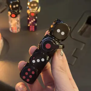 Easter Offers Activities!  new style lighter , dice lighter, a toy lighter with a rotatable top that's very stress-relieving, suitable for office use, stress relief, and relaxation.