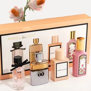 Floral Fragrance Gift Set Box, Long-Lasting Fresh Scent, Women's Perfume Set, 4x30ml Light Floral Fragrance, Unisex, Portable Gift Set, Perfect Holiday Gift Choice