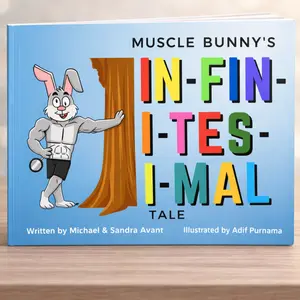 Muscle Bunny's Infinitesimal Tale | Funny Rhyming Kids Book That Teaches Big Words | Ages 3-8